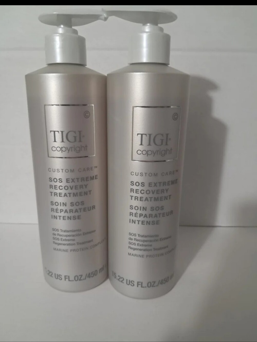 TIGI Custom Care SOS Extreme Recovery Treatment 2 New